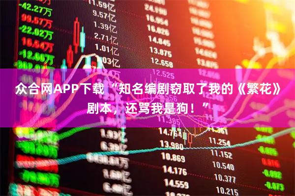 众合网APP下载 “知名编剧窃取了我的《繁花》剧本，还骂我是狗！”